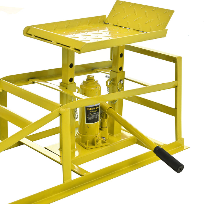 Suxidi - 5 Ton Auto Car Truck Service Ramps Lifts, Hydraulic Automotive Lift