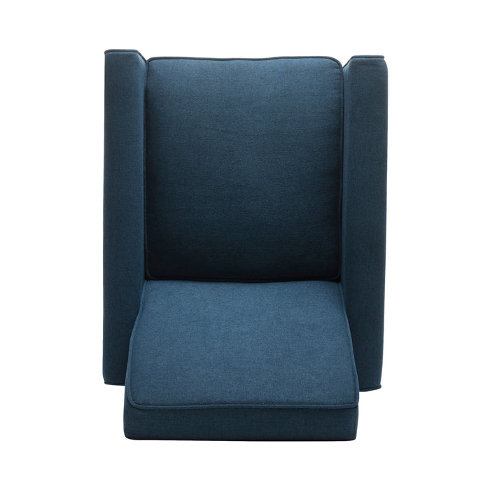 Upholstered Push Back Recliner Chair For Living Room