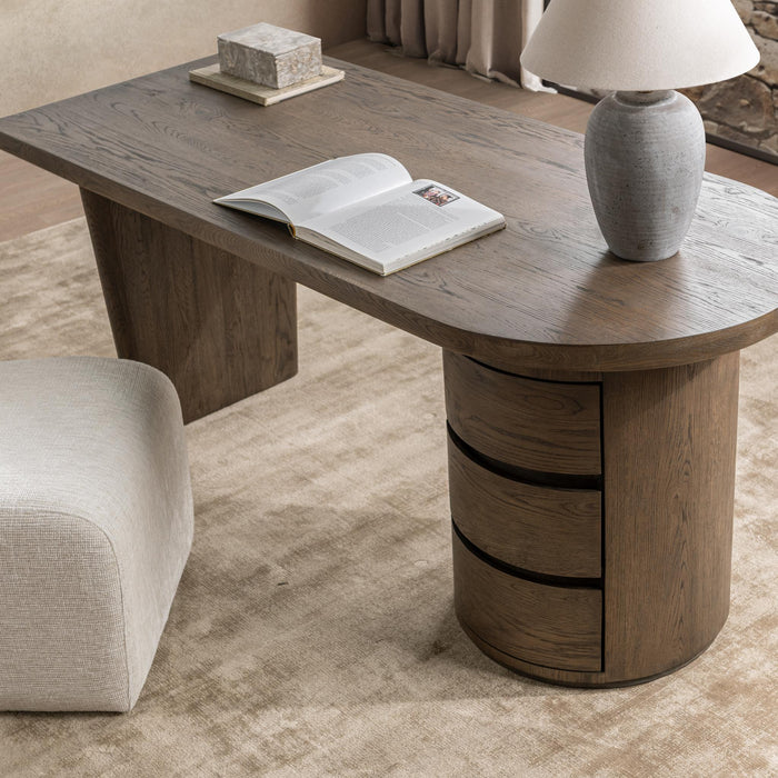 Estelle - Desk - Soft Cocoa