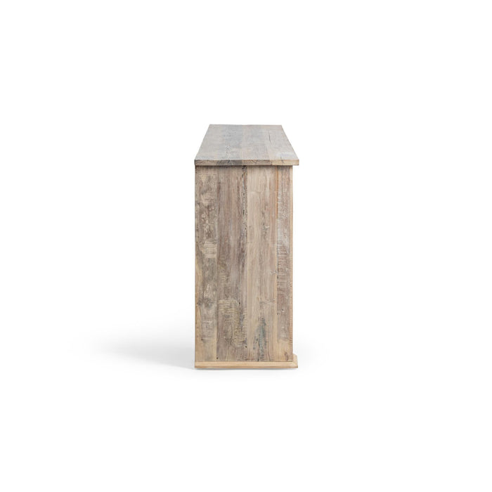 Qena - 4 Drawer Console Table - Butterwood Blend