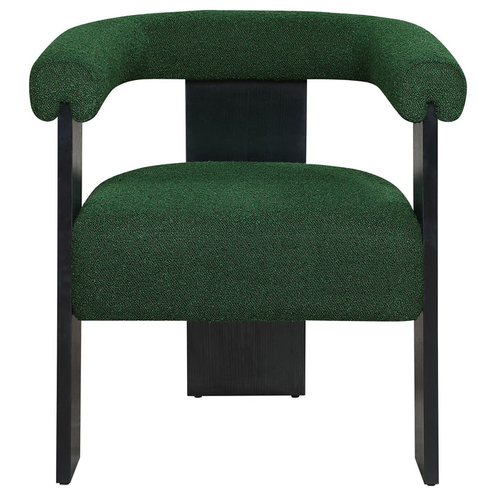Slater - Upholstered Accent Side Chair - Green