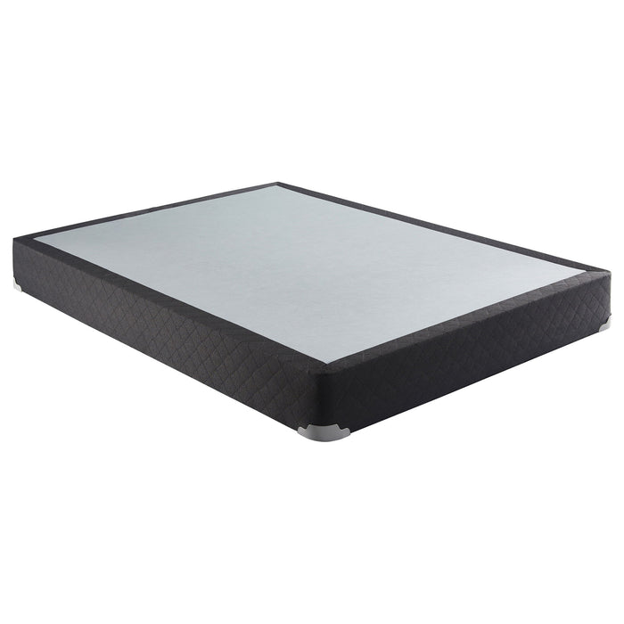 Maynard - Twin Standard Box Spring Foundation With Reinforced Support And Breathable Design - Gray
