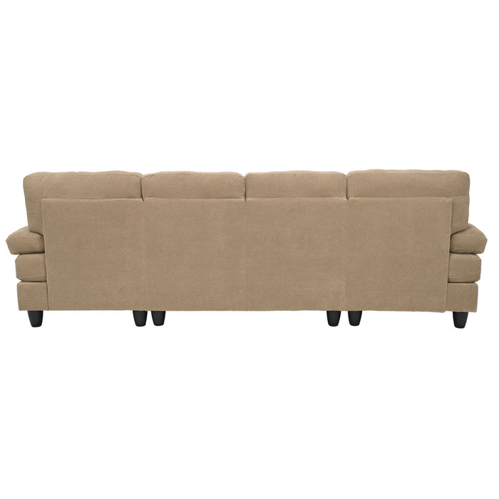 U-Shaped Sofa With Dual Chaise