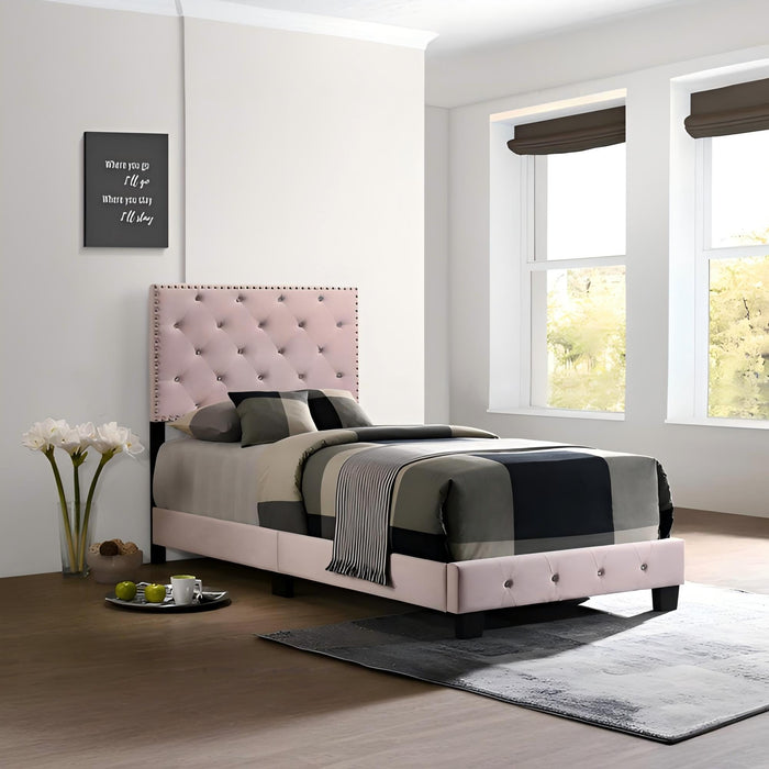 Luxurious Upholstered Bed