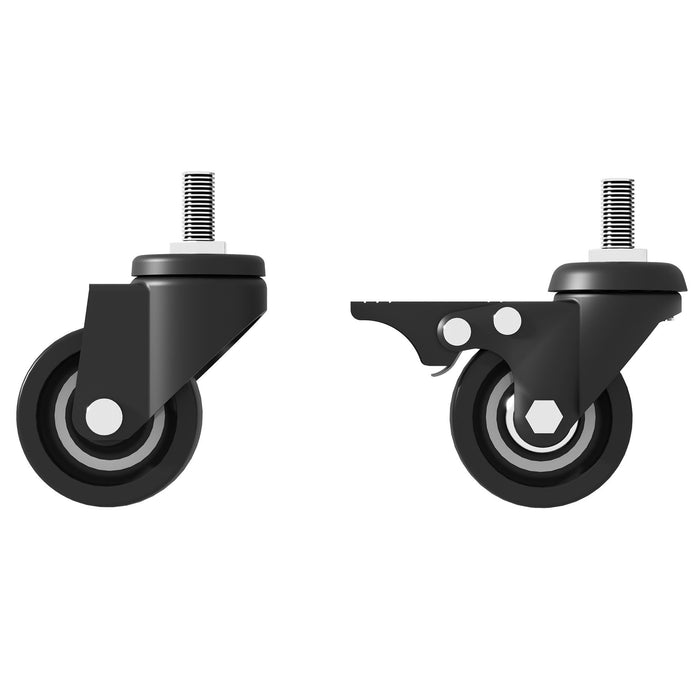 Freestanding Kayak Storage Rack With Lockable Wheels For Kayak, Canoe, Sup & Surfboard