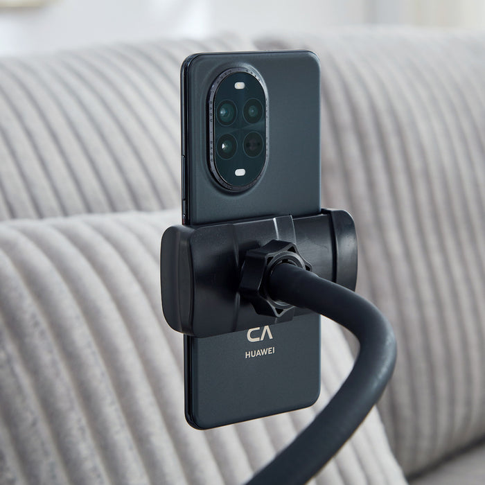 Modern Chaise Sofa With Adjustable Backrest, Cup Holders, Phone Holder & Storage Compartments For Living Room