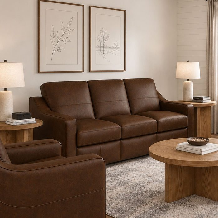 Hudson - Sofa - Dark Brown