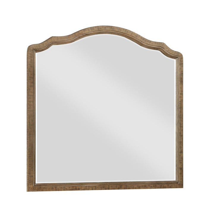Interlude - Landscape Mirror - Sandstone Buff