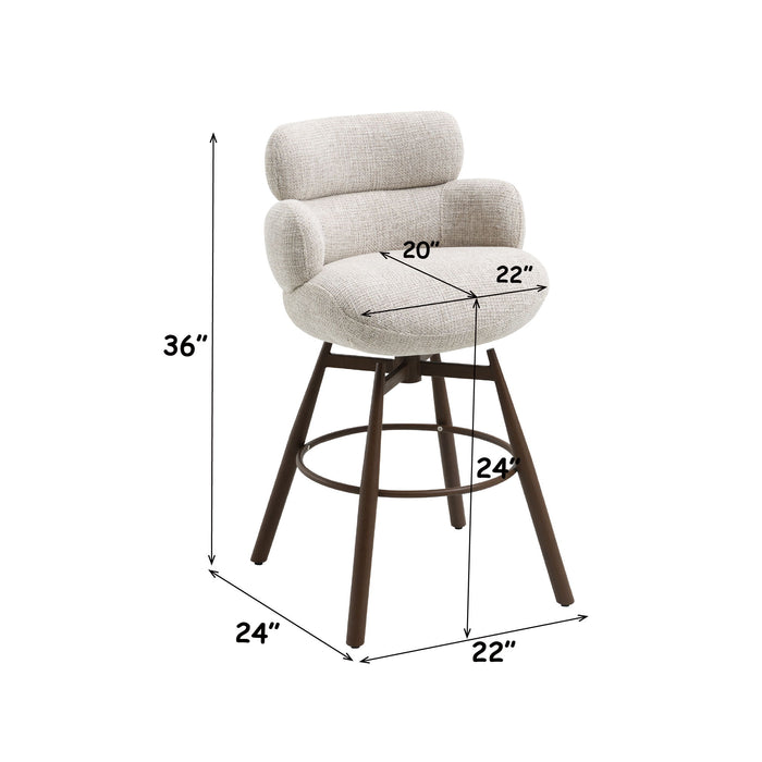 Jena - Counter Height Chair With Swivel