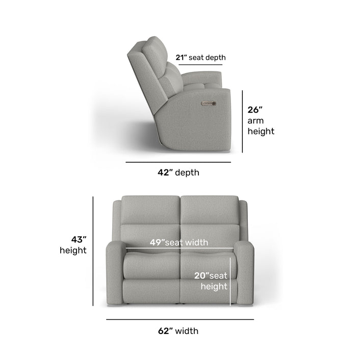 Score - Power Reclining Loveseat