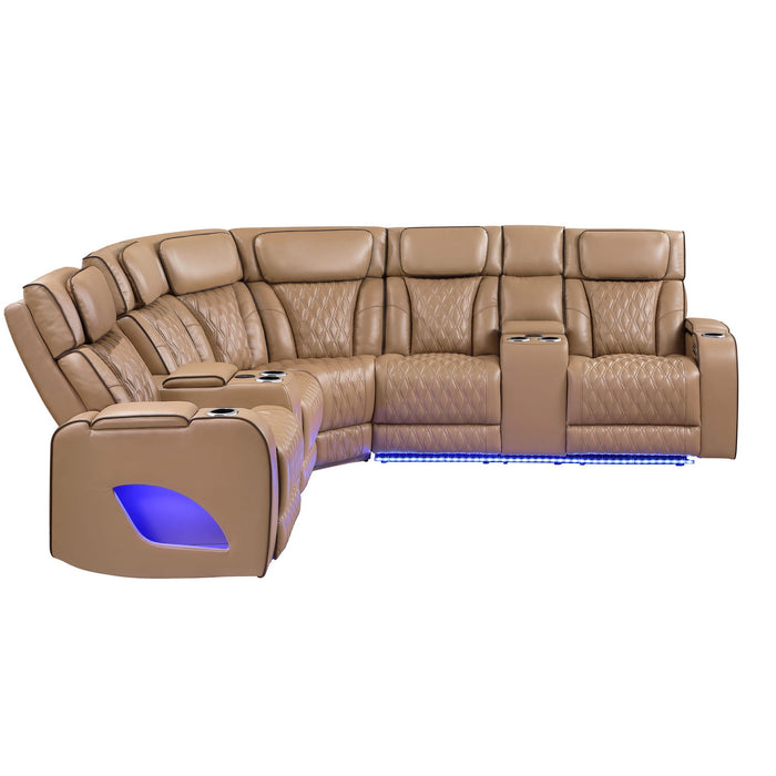 Fortuner - Power Recliner Sectional Sofa