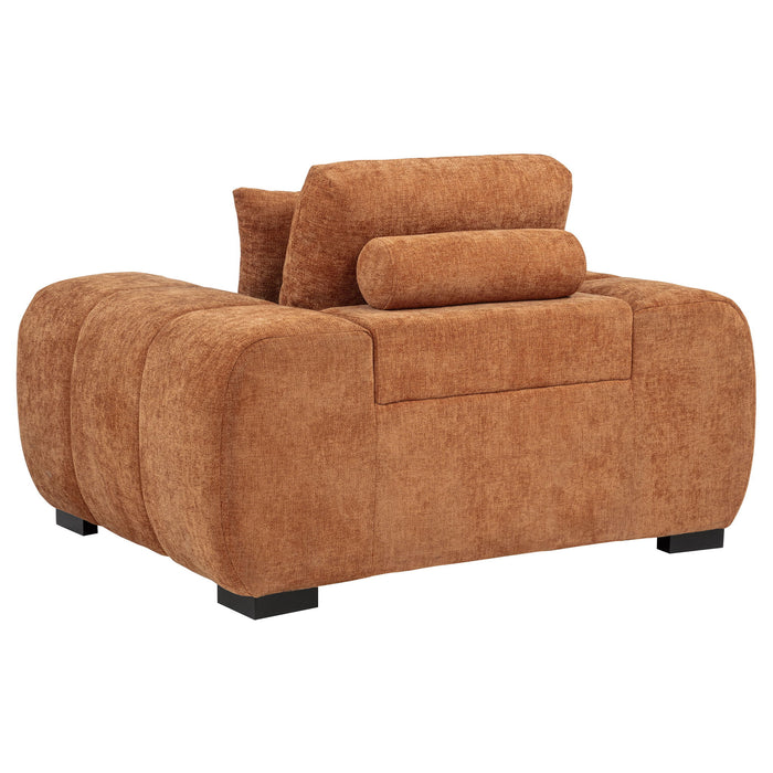 Plather - Track Arm Accent Chair