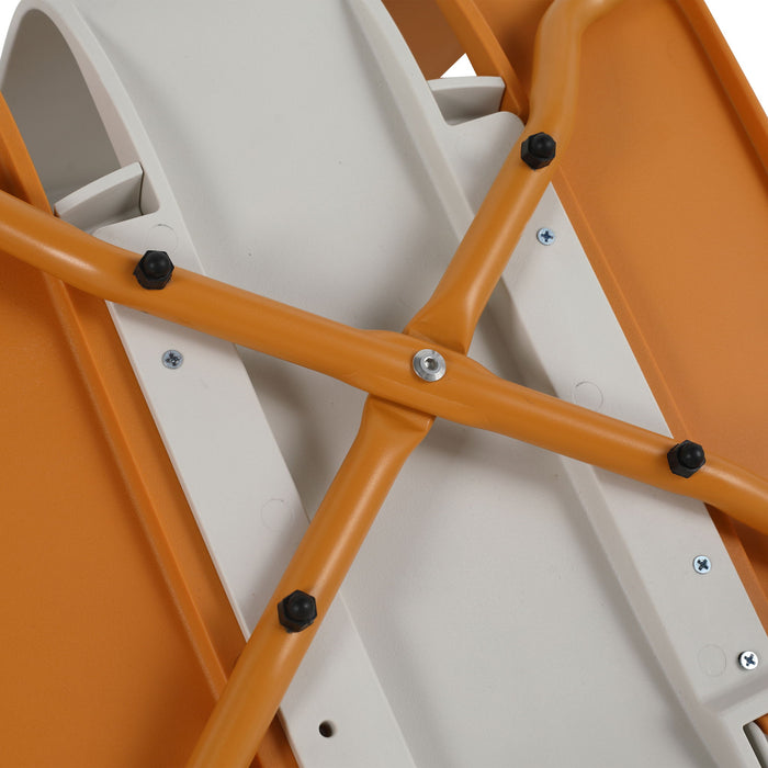 Modern Striped Blocking Single Chairs, Waterproof And Fade Resistant (Set of 4)