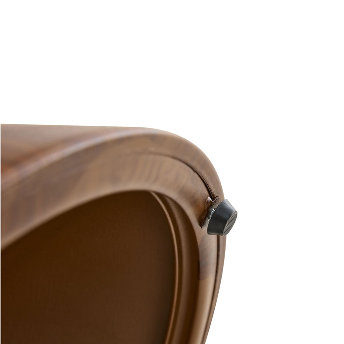 Nesting Coffee Table With Integrated Cat Cave Bed (Set of 2) - Walnut