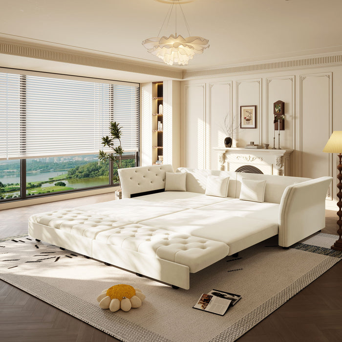 Oversize Pull Out Sofa Bed For Living Room