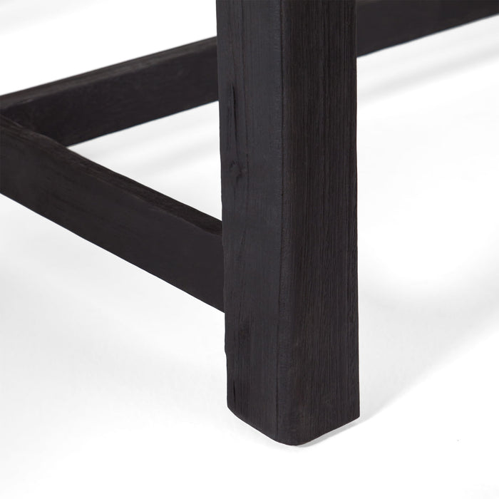 Cloud - Outdoor Bench With Acacia Wood Frame And Slat Panel Design