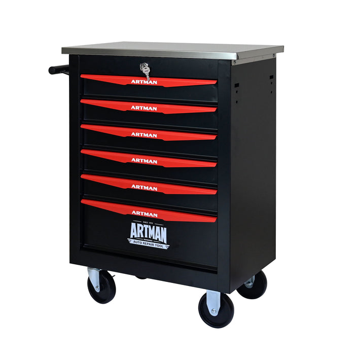Drawer Multifunctional Tool Cart With Wheels For Garage