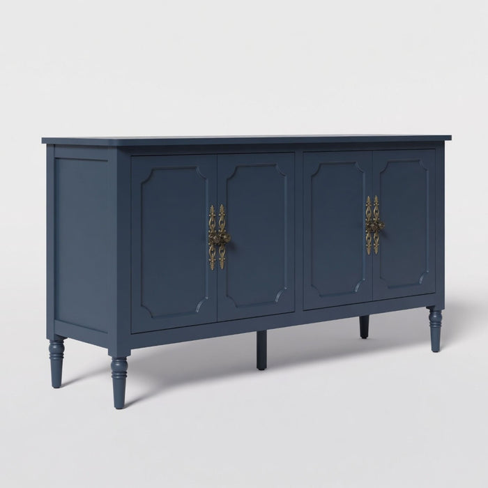 Vintage Buffet Cabinet With Adjustable Shelves