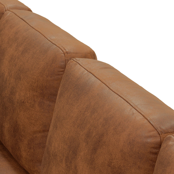 Sectional With 2 Ottomans