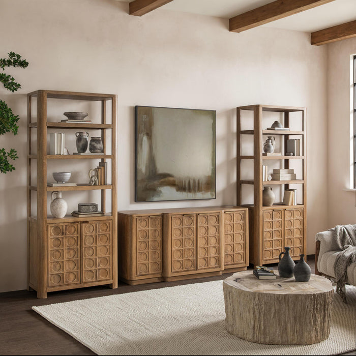 Cleveland - 4 Door Cabinet - Santy Taupe