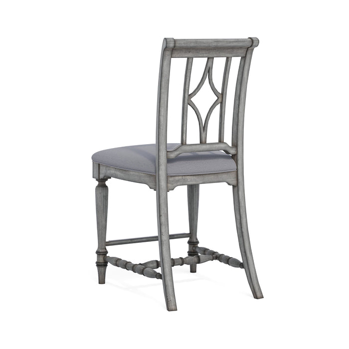 Plymouth - Counter Chair (Set of 2) - Gray