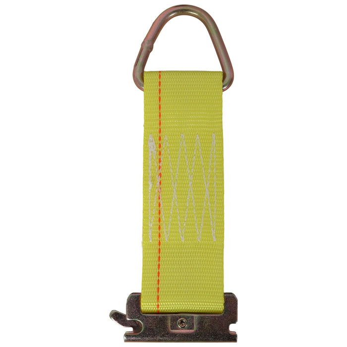 18 Pieces E Track Tie-Down Rail Kit For Trucks, Vans, And Garages With O-Ring Anchors And Ratchet Straps - Black