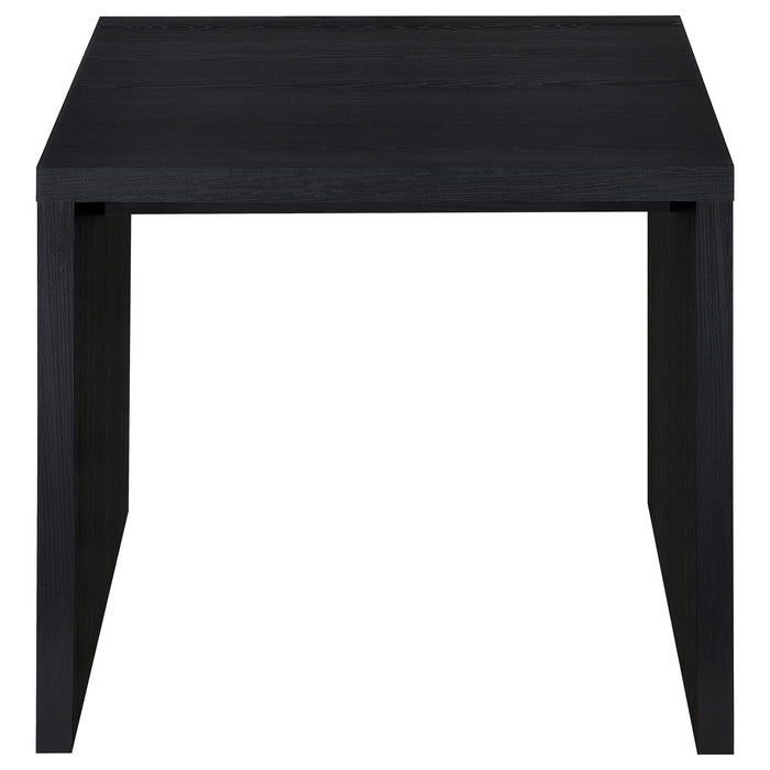 Canyon - Square Side Table - Black