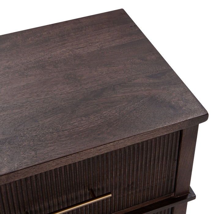 Westlake - 2-Drawer Nightstand - Kona Brown