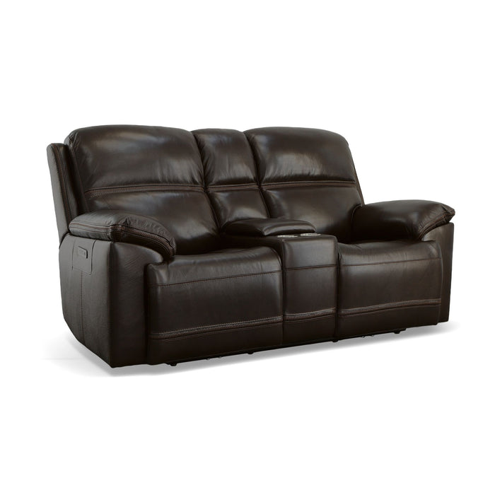 Jackson - Power Reclining Loveseat With Console & Power Headrests
