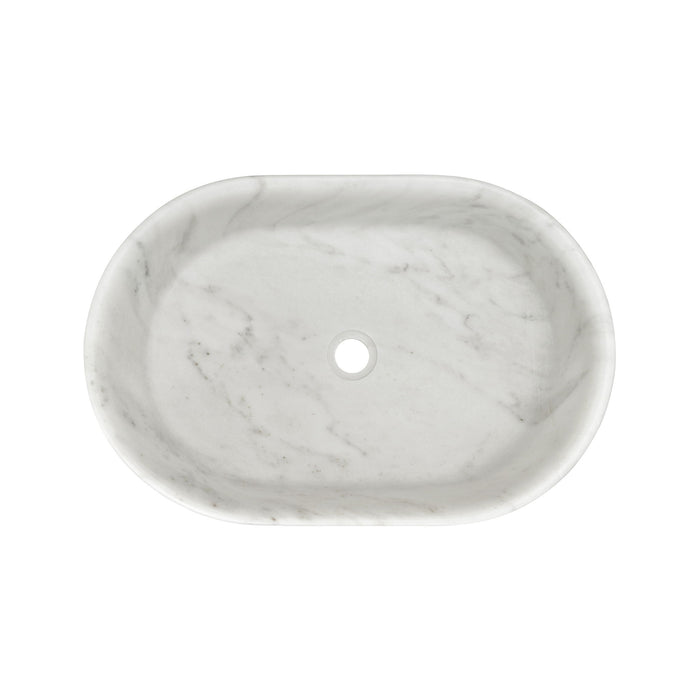 Bathroom Vessel Sink, Semi Polished Surface