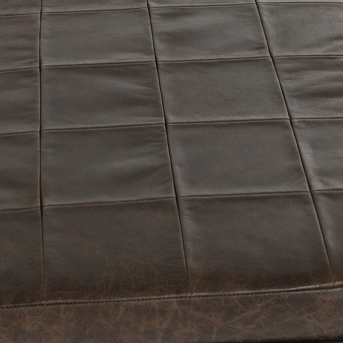 Malo - 28" Leather Bench