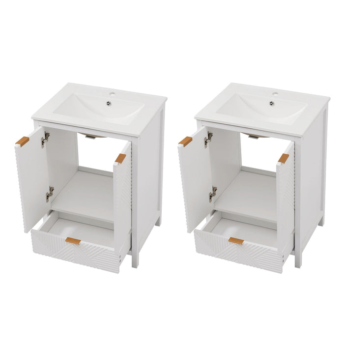 Modern Bathroom Vanity With Sink Combo