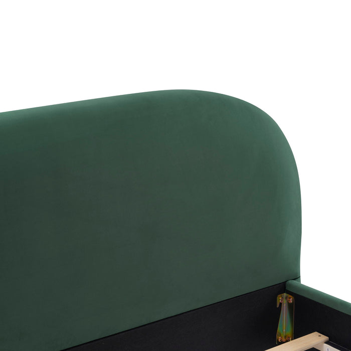 Simple Modern Bedroom Double Upholstered Bed