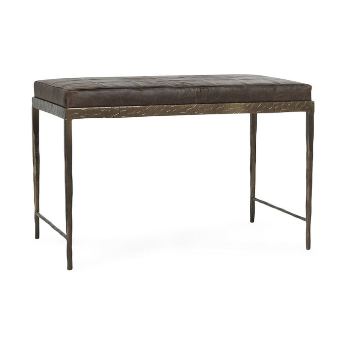 Malo - 28" Leather Bench