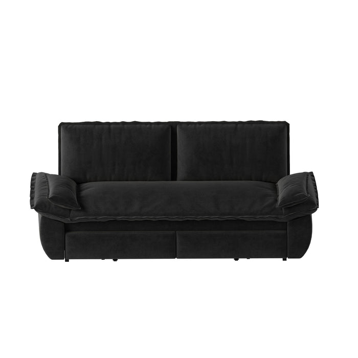 Queen Pull Out Bed, 3 In 1 Convertible Sleeper Sofa