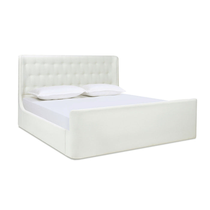 Brooks - Contemporary Tufted Shelter Platform Bed