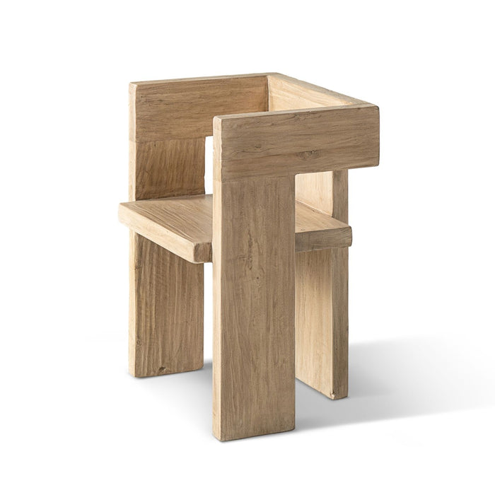 Avenel - Sculptural Block Accent Chair
