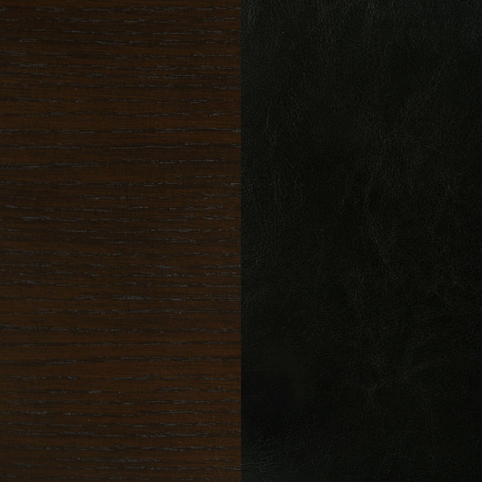 Tufted Upholstered Dining Bench - Brown