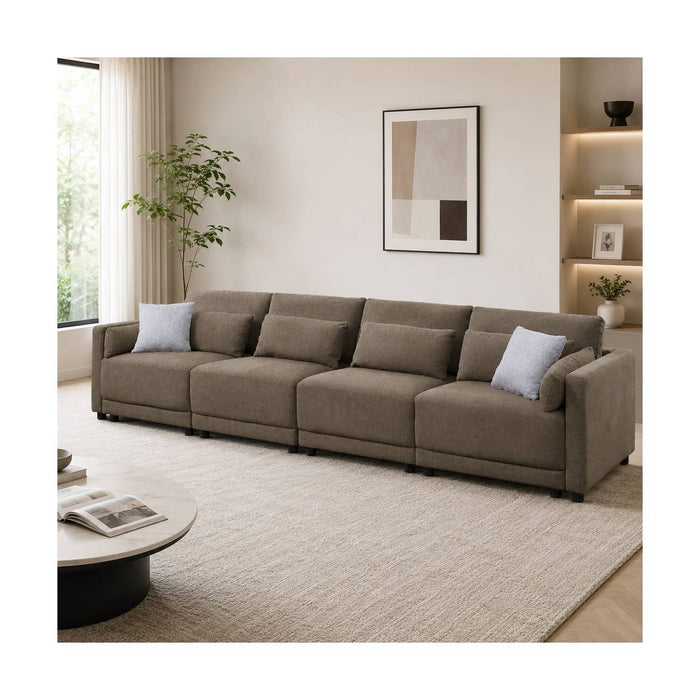 Rylie - Modular Sectional Sofa With Toss Pillows