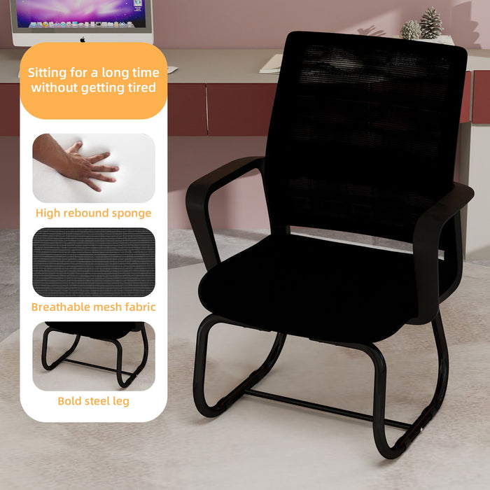 Minimalist Office Chair & Soft Backrest