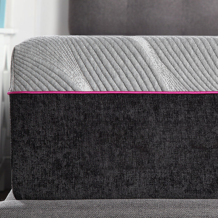 Renew - 11" Queen Size Flex Head Cooling Fast Responding Latex Foam Mattress - Gray