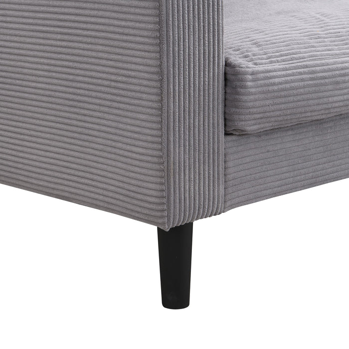 Modern Upholstered Resilience Three Seater Sofa