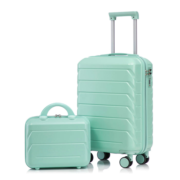 Spinner Luggage Set With Combination Lock