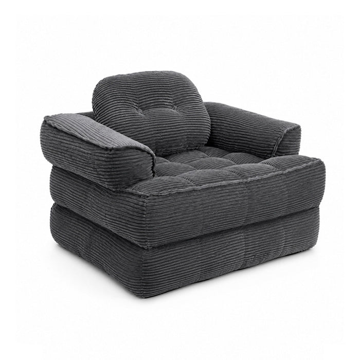 Convertible 2 In 1 Armrest Sofa For Bedroom