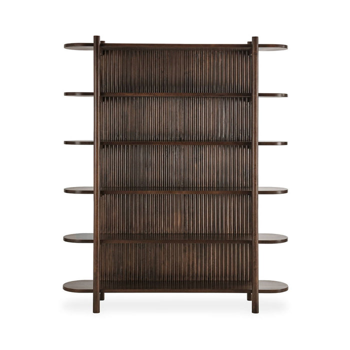 Redford - Tall Bookcase - Bark Brown