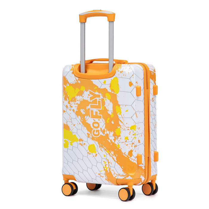 3 Piece With Combination Lock And Silent Wheels