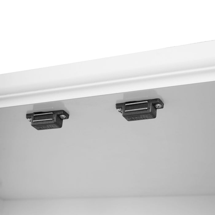 Freestanding Bathroom Cabinet With 3 Drawers, Adjustable Shelf, Soft Close Doors