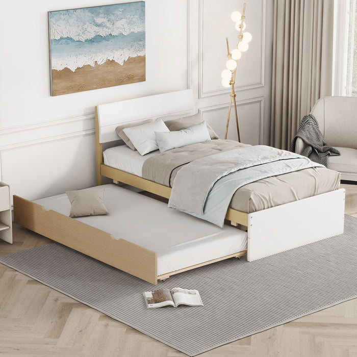 Modern Bed Frame With Headboard And Footboard