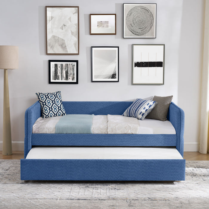 Upholstered Daybed With Pop Up Trundle