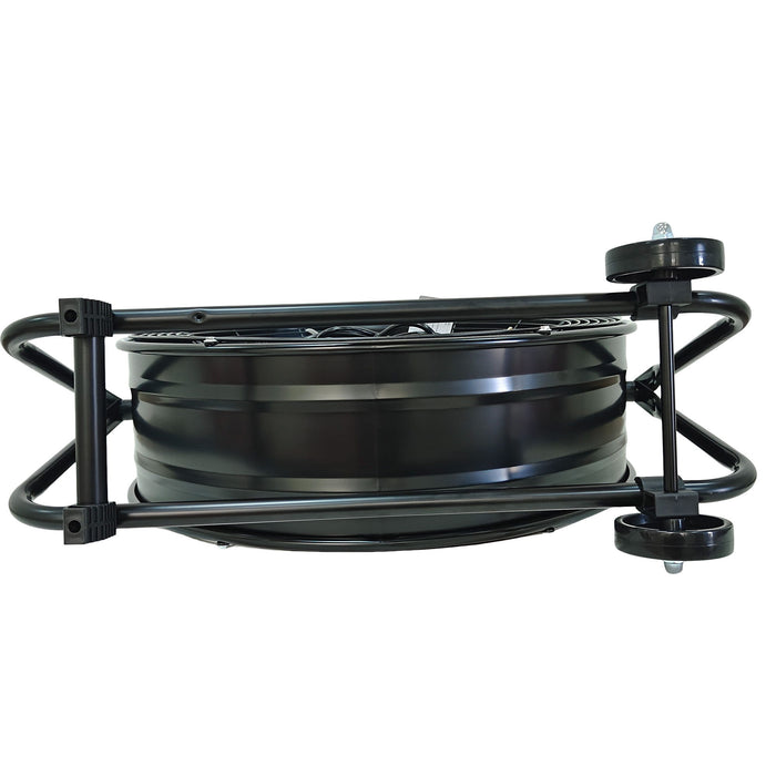 Drum Fan With Pure Copper Wiring Motor And Blades - Black